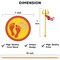 10 Pcs Navratri Photo Booth Props Kit Jai Mata Di Decoration Item Navaratri Hindu Festival Celebration Party Favors Decorations Kit for Photoshoot Home Indoor Outdoor Decor